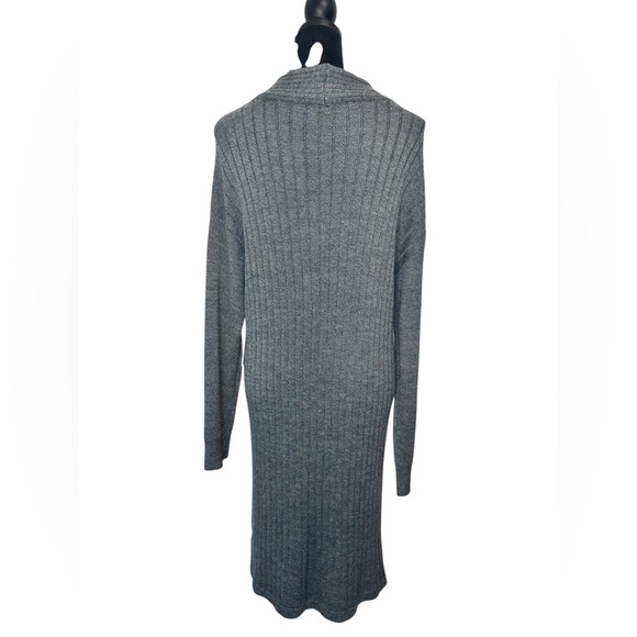 Halogen Wool Blend Sweater Dress Gray - Picture 4 of 9